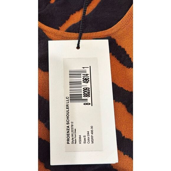 Proenza Schouler White Label Razor Front Mini Dress NWT Size Small - Picture 12 of 12